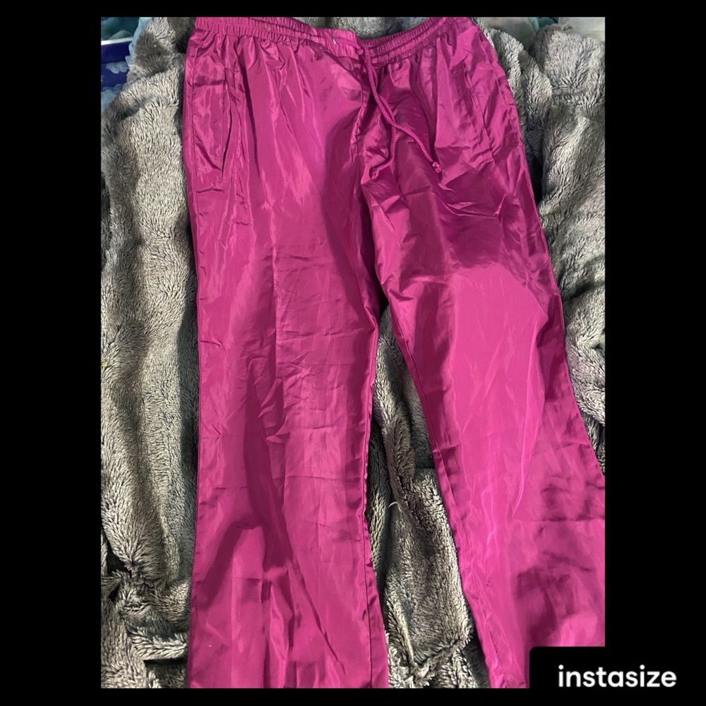 90’s Inspired Hot Pink Fashion Nova Track Pants